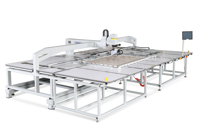 皮革類縫制，選富怡大幅面360°旋轉縫紉機