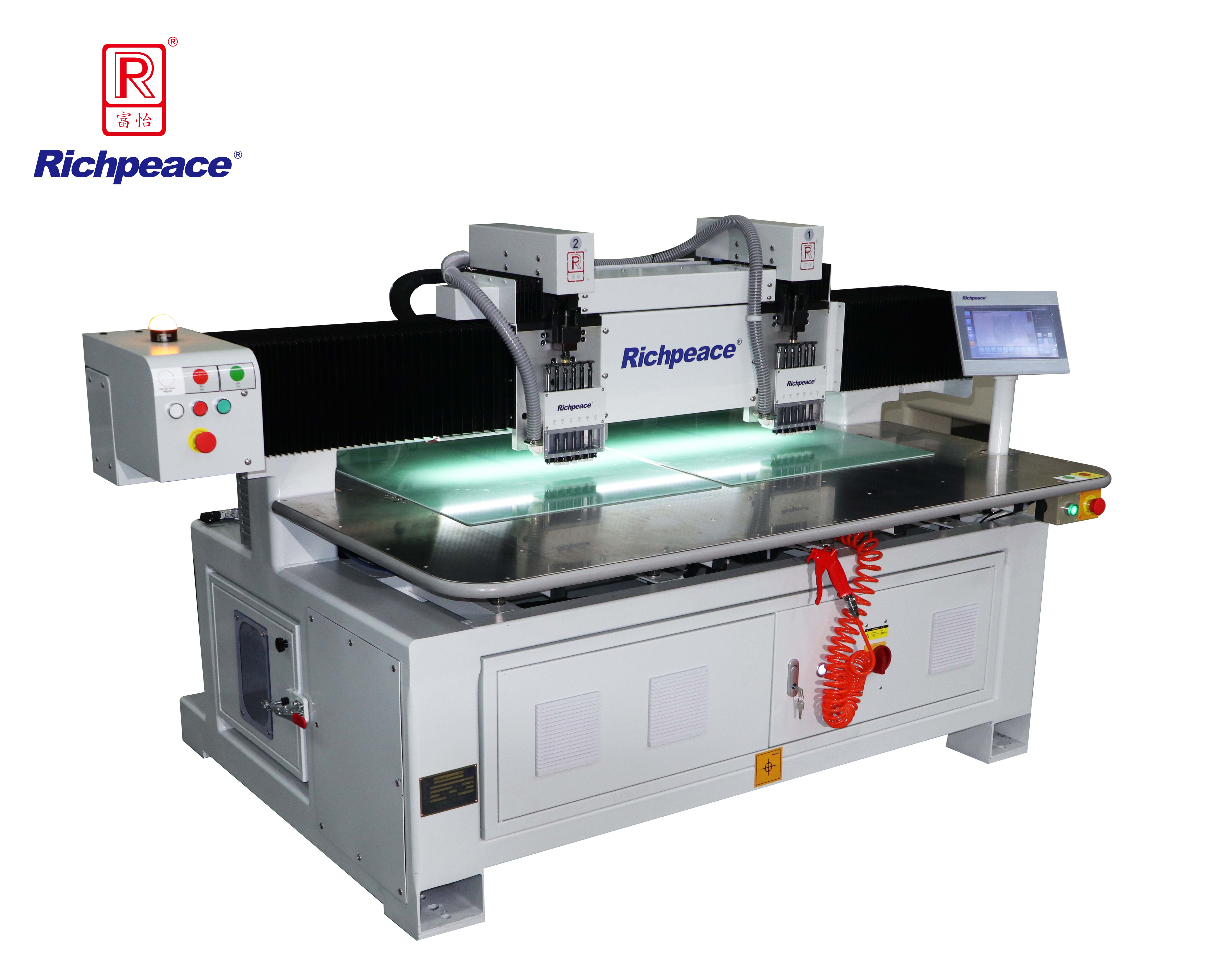 富怡全自動高速墊板式?jīng)_孔機(jī)