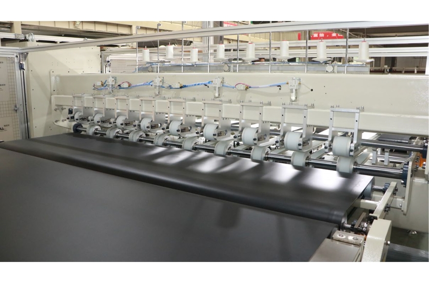 富怡全自動睡袋直線絎縫機(jī)