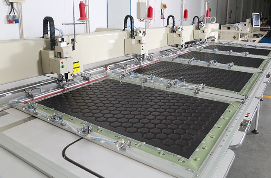 富怡全自動四頭縫紉機-皮革專用