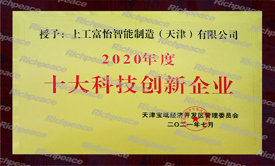 十大科技型企業